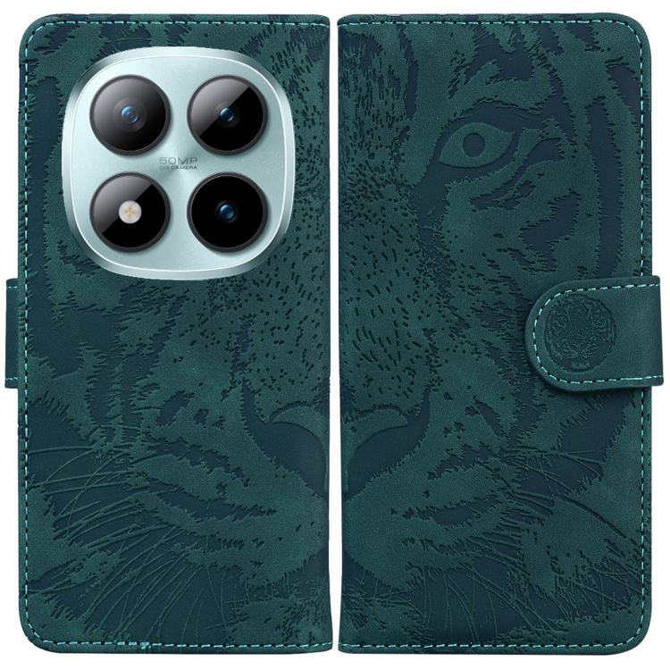 Tiger Embossing Pattern Flip Leather Phone Case, For Redmi Note 15 4G / 5G Global 164mm / Poco M8 5G, For Redmi Note 15 Pro 4G Global 163.2mm, For Redmi Note 15 Pro 5G Global 163.6mm, For Redmi 15C 5G / 4G EU 173mm / Poco C85 5G