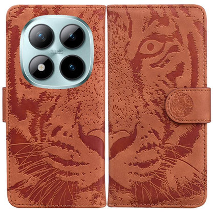 Tiger Embossing Pattern Flip Leather Phone Case, For Redmi Note 15 4G / 5G Global 164mm / Poco M8 5G, For Redmi Note 15 Pro 4G Global 163.2mm, For Redmi Note 15 Pro 5G Global 163.6mm, For Redmi 15C 5G / 4G EU 173mm / Poco C85 5G