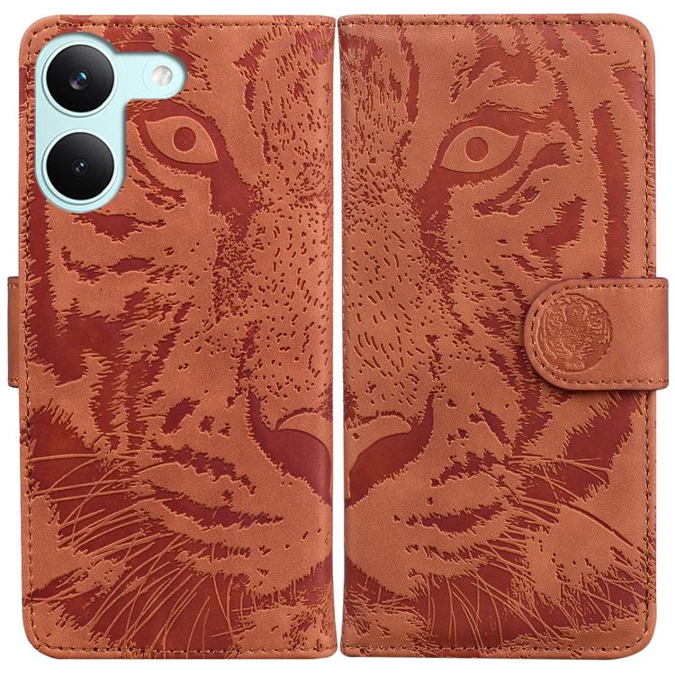 Tiger Embossing Pattern Flip Leather Phone Case, For Redmi A7 Pro 4G / 5G 171mm / Poco C85x 5G, For Redmi Turbo 5 Max 5G / Poco X8 Pro Max 5G, For Redmi Turbo 5 5G / Poco X8 Pro 5G, For Redmi Note 15 Pro+ 5G 163.3mm / Poco M8 Pro 5G