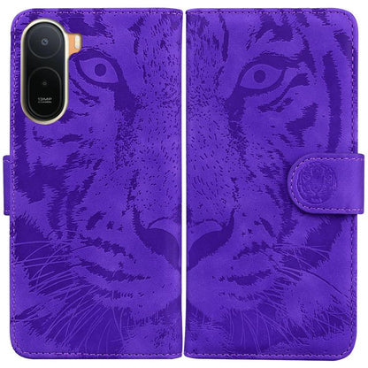 Tiger Embossing Pattern Flip Leather Phone Case, For Redmi A7 Pro 4G / 5G 171mm / Poco C85x 5G, For Redmi Turbo 5 Max 5G / Poco X8 Pro Max 5G, For Redmi Turbo 5 5G / Poco X8 Pro 5G, For Redmi Note 15 Pro+ 5G 163.3mm / Poco M8 Pro 5G