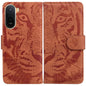 Tiger Embossing Pattern Flip Leather Phone Case, For Redmi A7 Pro 4G / 5G 171mm / Poco C85x 5G, For Redmi Turbo 5 Max 5G / Poco X8 Pro Max 5G, For Redmi Turbo 5 5G / Poco X8 Pro 5G, For Redmi Note 15 Pro+ 5G 163.3mm / Poco M8 Pro 5G