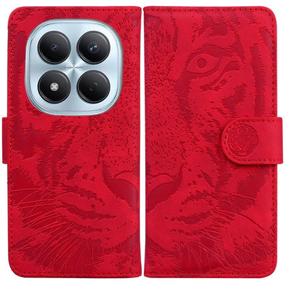Tiger Embossing Pattern Flip Leather Phone Case, For Redmi Note 15 4G / 5G Global 164mm / Poco M8 5G, For Redmi Note 15 Pro 4G Global 163.2mm, For Redmi Note 15 Pro 5G Global 163.6mm, For Redmi 15C 5G / 4G EU 173mm / Poco C85 5G
