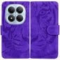 Tiger Embossing Pattern Flip Leather Phone Case, For Redmi Note 15 4G / 5G Global 164mm / Poco M8 5G, For Redmi Note 15 Pro 4G Global 163.2mm, For Redmi Note 15 Pro 5G Global 163.6mm, For Redmi 15C 5G / 4G EU 173mm / Poco C85 5G