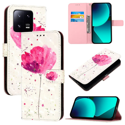 3D Painting Horizontal Flip Leather Phone Case, Series 8