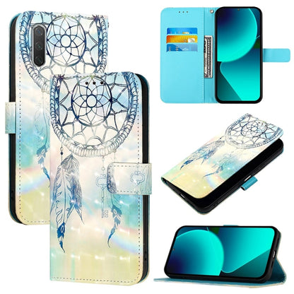 3D Painting Horizontal Flip Leather Phone Case, Series 8