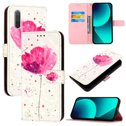 3D Painting Horizontal Flip Leather Phone Case, Series 8