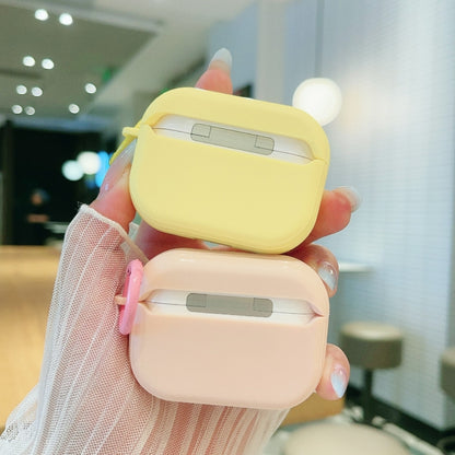 Fresh 3D Emoji Pattern Skin Feel Earbuds Box PC Case