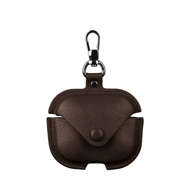 Business Leather Earphone Protective Case with Hook, For Redmi Buds 6 Pro, For Redmi Buds 5 / 6S, For Redmi Buds 6 Active Edition, For Redmi Buds 5 Pro / Buds 4 Pro