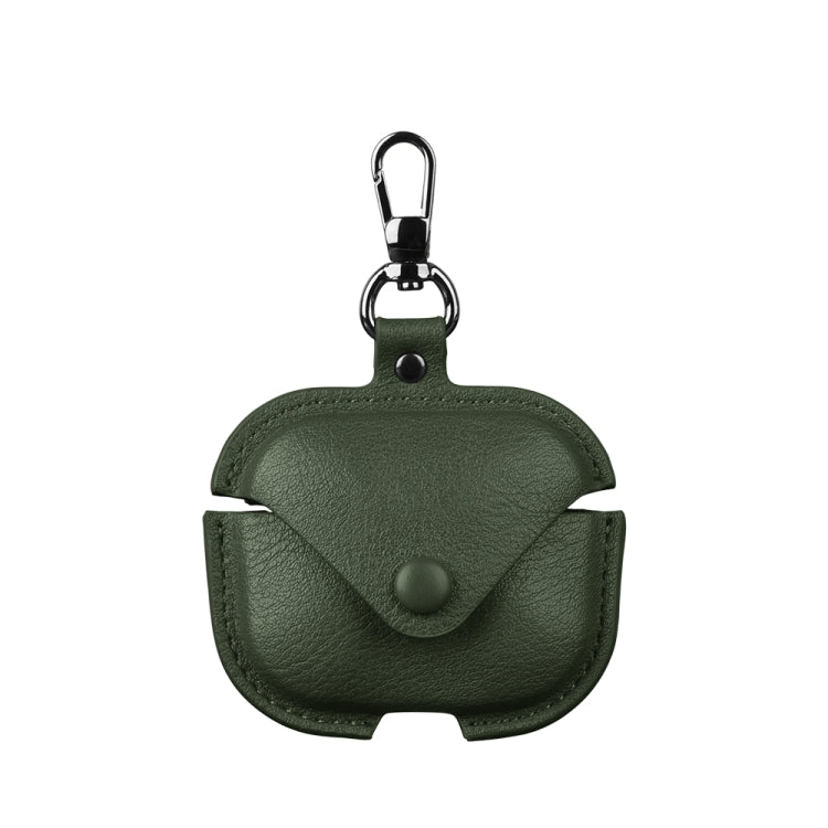 Business Leather Earphone Protective Case with Hook, For Redmi Buds 6 Pro, For Redmi Buds 5 / 6S, For Redmi Buds 6 Active Edition, For Redmi Buds 5 Pro / Buds 4 Pro