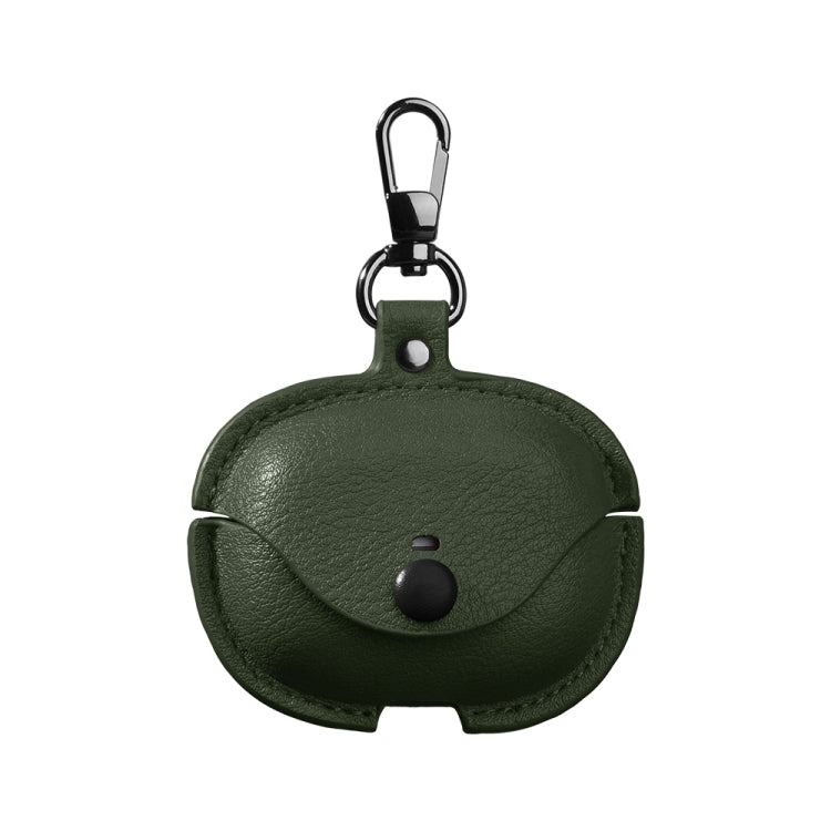 Business Leather Earphone Protective Case with Hook, For Redmi Buds 6 Pro, For Redmi Buds 5 / 6S, For Redmi Buds 6 Active Edition, For Redmi Buds 5 Pro / Buds 4 Pro