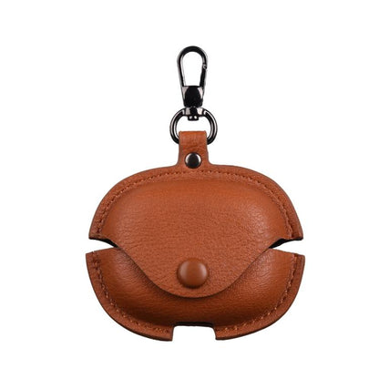 Business Leather Earphone Protective Case with Hook, For Redmi Buds 8 Active, For Redmi Buds 6 Pro / 8 Pro, For Redmi Buds 5 / 6S, For Redmi Buds 6 Active Edition