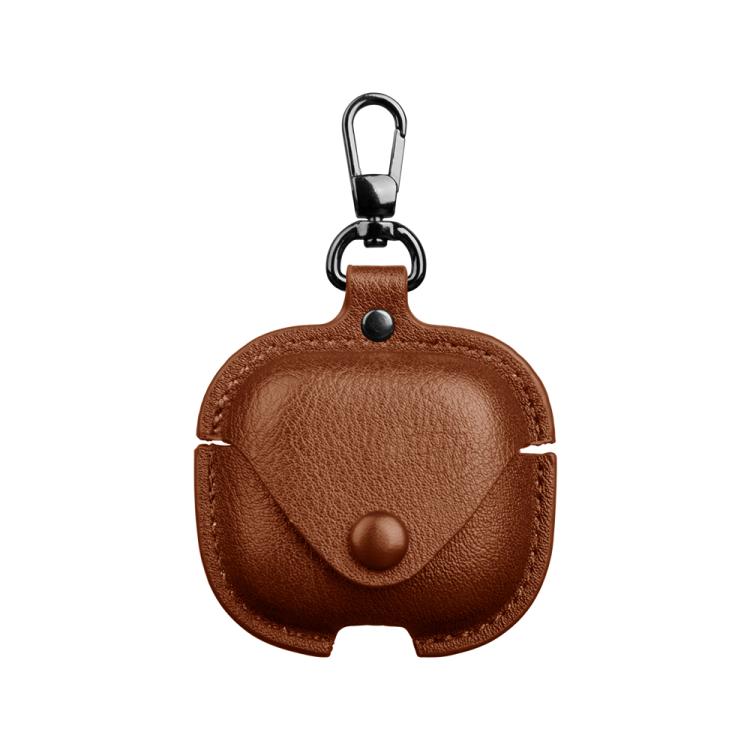 Business Leather Earphone Protective Case with Hook, For Redmi Buds 8 Active, For Redmi Buds 6 Pro / 8 Pro, For Redmi Buds 5 / 6S, For Redmi Buds 6 Active Edition