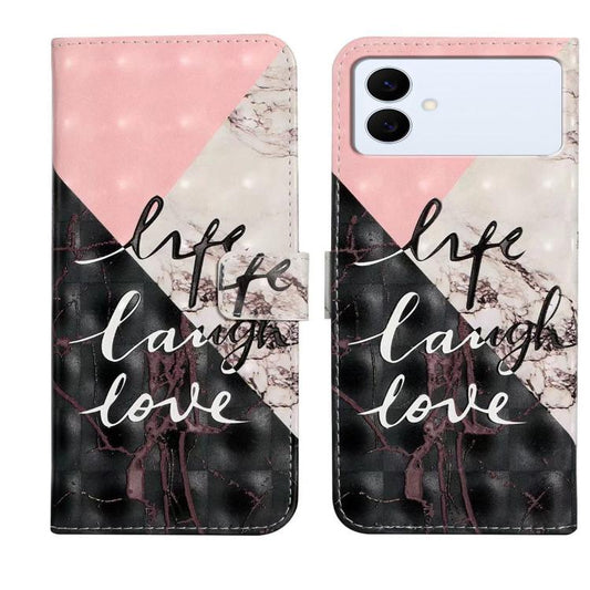 Oil Embossed 3D Drawing Leather Phone Case, For Samsung Galaxy S26 Edge 5G, For Samsung Galaxy S26 Ultra 5G