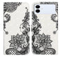Oil Embossed 3D Drawing Leather Phone Case, For Samsung Galaxy S26 Edge 5G, For Samsung Galaxy S26 Ultra 5G