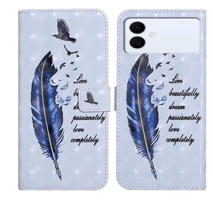 Oil Embossed 3D Drawing Leather Phone Case, For Samsung Galaxy S26 Edge 5G, For Samsung Galaxy S26 Ultra 5G