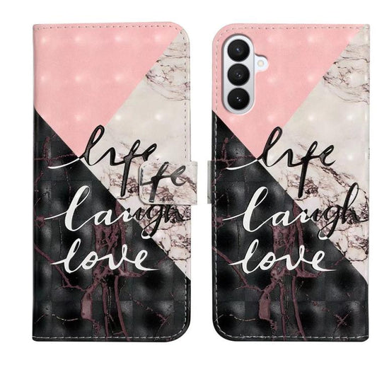 Oil Embossed 3D Drawing Leather Phone Case