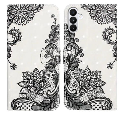 Oil Embossed 3D Drawing Leather Phone Case