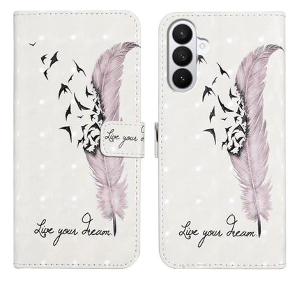 Oil Embossed 3D Drawing Leather Phone Case