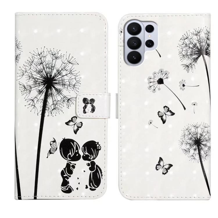 Oil Embossed 3D Drawing Leather Phone Case, For Samsung Galaxy S26 Edge 5G, For Samsung Galaxy S26 Ultra 5G