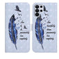 Oil Embossed 3D Drawing Leather Phone Case, For Samsung Galaxy S26 Edge 5G, For Samsung Galaxy S26 Ultra 5G