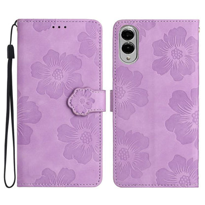 Flower Embossing Pattern Leather Phone Case, For Samsung Galaxy S26 Edge 5G, For Samsung Galaxy S26 Ultra 5G, For Samsung Galaxy S26 Pro 5G, For Samsung Galaxy S25 Edge 5G