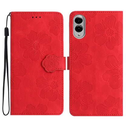 Flower Embossing Pattern Leather Phone Case, For Samsung Galaxy S26 Edge 5G, For Samsung Galaxy S26 Ultra 5G, For Samsung Galaxy S26 Pro 5G, For Samsung Galaxy S25 Edge 5G