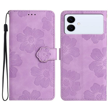 Flower Embossing Pattern Leather Phone Case, For Samsung Galaxy S26 Edge 5G, For Samsung Galaxy S26 Ultra 5G, For Samsung Galaxy S26 Pro 5G, For Samsung Galaxy S25 Edge 5G