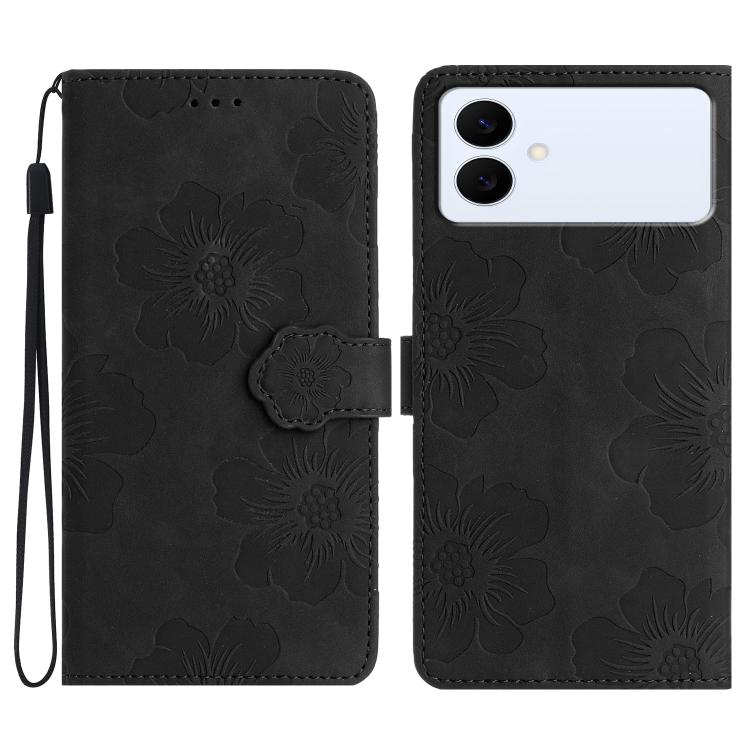 Flower Embossing Pattern Leather Phone Case, For Samsung Galaxy S26 Edge 5G, For Samsung Galaxy S26 Ultra 5G, For Samsung Galaxy S26 Pro 5G, For Samsung Galaxy S25 Edge 5G
