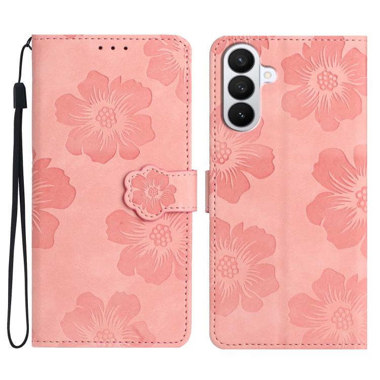 Flower Embossing Pattern Leather Phone Case, For Samsung Galaxy S26 Edge 5G, For Samsung Galaxy S26 Ultra 5G, For Samsung Galaxy S26 Pro 5G, For Samsung Galaxy S25 Edge 5G
