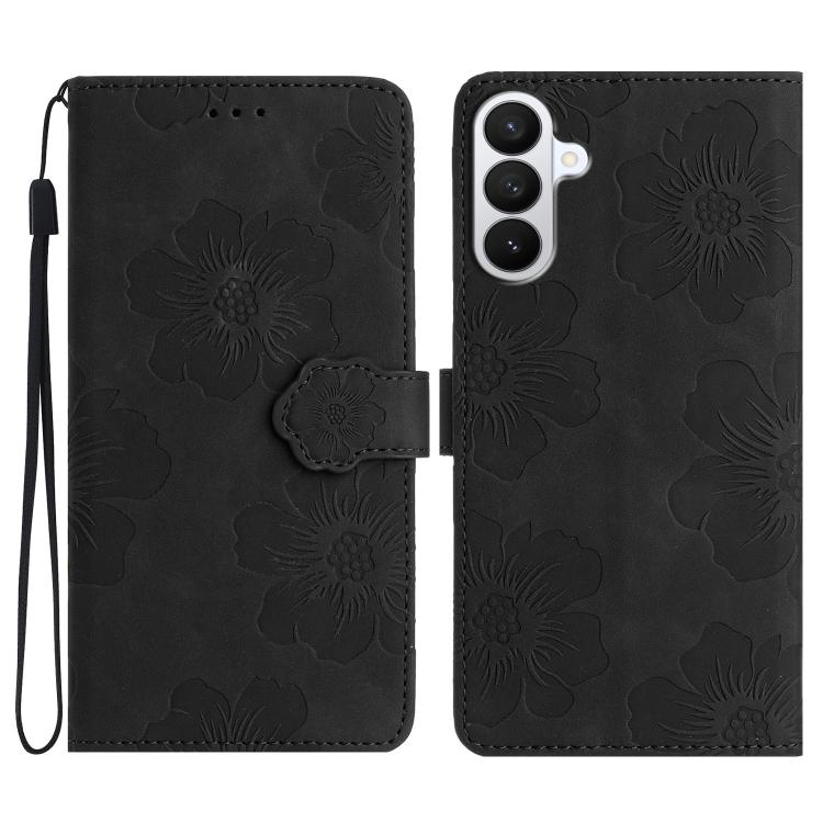 Flower Embossing Pattern Leather Phone Case, For Samsung Galaxy S26 Edge 5G, For Samsung Galaxy S26 Ultra 5G, For Samsung Galaxy S26 Pro 5G, For Samsung Galaxy S25 Edge 5G
