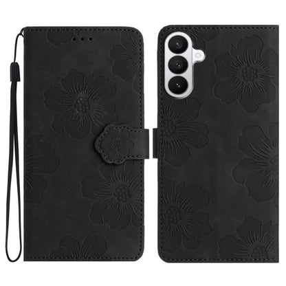 Flower Embossing Pattern Leather Phone Case, For Samsung Galaxy S26 Edge 5G, For Samsung Galaxy S26 Ultra 5G, For Samsung Galaxy S26 Pro 5G, For Samsung Galaxy S25 Edge 5G