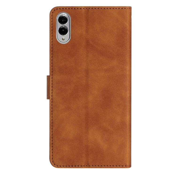 Seven Butterflies Embossed Leather Phone Case