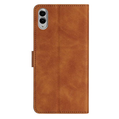 Seven Butterflies Embossed Leather Phone Case