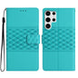 Diamond Embossed Skin Feel Leather Phone Case, For Samsung Galaxy S25 5G, For Samsung Galaxy S25+ 5G, For Samsung Galaxy S25 Ultra 5G, For Samsung Galaxy S24 FE 5G