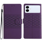 Diamond Embossed Skin Feel Leather Phone Case
