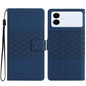Diamond Embossed Skin Feel Leather Phone Case