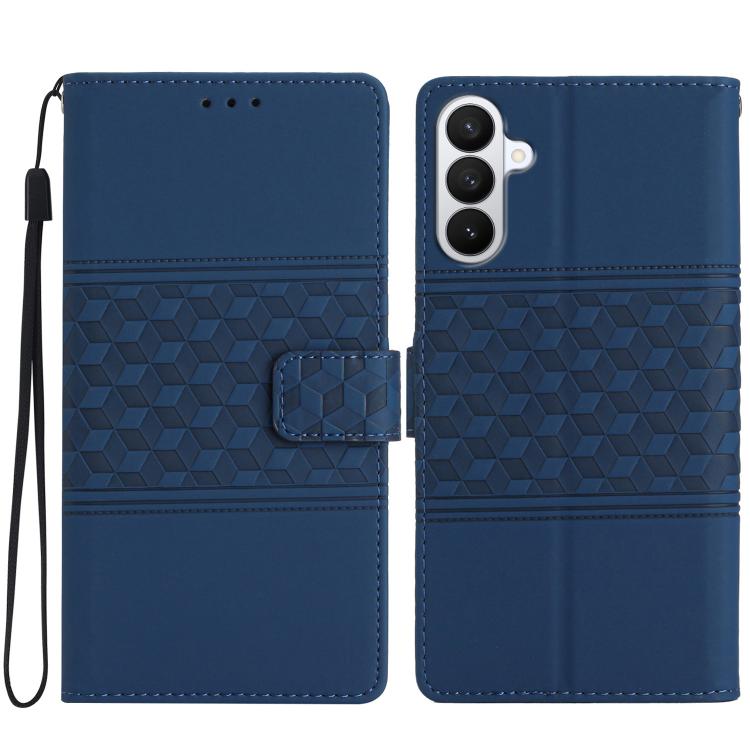 Diamond Embossed Skin Feel Leather Phone Case