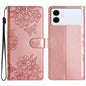 Cherry Blossom Butterfly Skin Feel Embossed PU Phone Case, For Samsung Galaxy S26 Edge 5G, For Samsung Galaxy S26 Ultra 5G, For Samsung Galaxy S26 5G