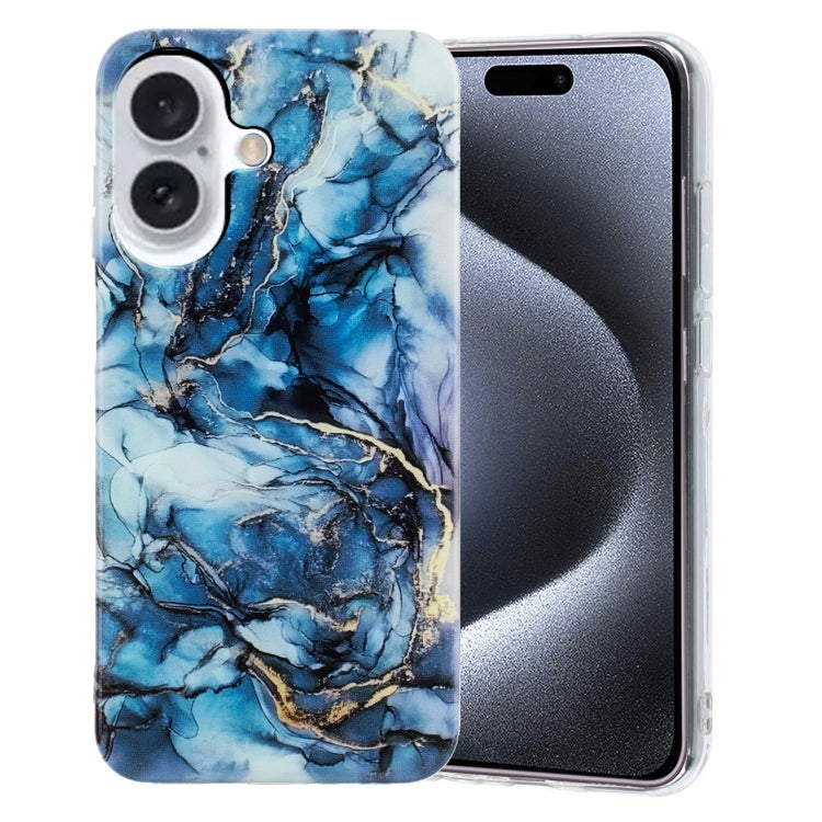 IMD Marble TPU Phone Case, For iPhone 16 Pro Max, For iPhone 16 Pro, For iPhone 16 Plus, For iPhone 16