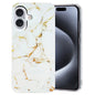 IMD Marble TPU Phone Case, For iPhone 16 Pro Max, For iPhone 16 Pro, For iPhone 16 Plus, For iPhone 16