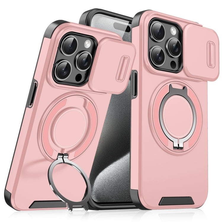 Sliding Camshield Ring Holder Phone Case, For iPhone 16, For iPhone 15 Pro Max, For iPhone 15 Pro, For iPhone 15 Plus