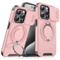 Sliding Camshield Ring Holder Phone Case, For iPhone 16, For iPhone 15 Pro Max, For iPhone 15 Pro, For iPhone 15 Plus