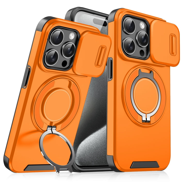 Sliding Camshield Ring Holder Phone Case, For iPhone 16, For iPhone 15 Pro Max, For iPhone 15 Pro, For iPhone 15 Plus