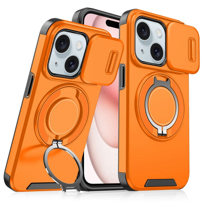 Sliding Camshield Ring Holder Phone Case, For iPhone 16, For iPhone 15 Pro Max, For iPhone 15 Pro, For iPhone 15 Plus