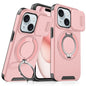 Sliding Camshield Ring Holder Phone Case, For iPhone 16, For iPhone 15 Pro Max, For iPhone 15 Pro, For iPhone 15 Plus