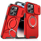 Sliding Camshield Ring Holder Phone Case, For iPhone 15, For iPhone 14 Plus, For iPhone 14, For iPhone 14 Pro