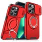 Sliding Camshield Ring Holder Phone Case, For iPhone 14 Pro Max, For iPhone 13 Pro Max, For iPhone 13 Pro, For iPhone 13