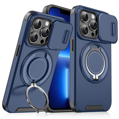 Sliding Camshield Ring Holder Phone Case, For iPhone 14 Pro Max, For iPhone 13 Pro Max, For iPhone 13 Pro, For iPhone 13