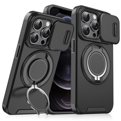 Sliding Camshield Ring Holder Phone Case, For iPhone 12, For iPhone 12 Pro Max, For iPhone 12 Pro, For iPhone 11 Pro Max