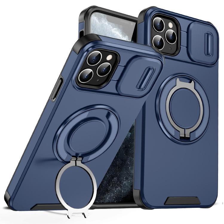 Sliding Camshield Ring Holder Phone Case, For iPhone 12 Pro, For iPhone 11 Pro Max, For iPhone 11